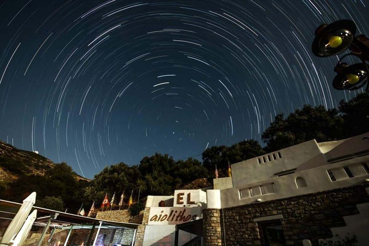 ELaiolithos stargazing astrotourism place