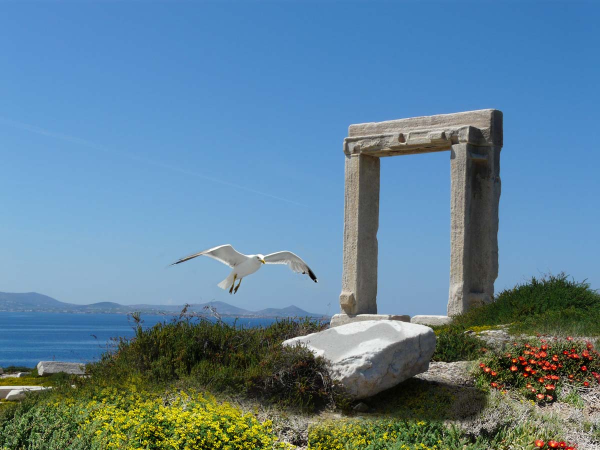 Portara – The Temple of Apollo Delios Naxos Greece