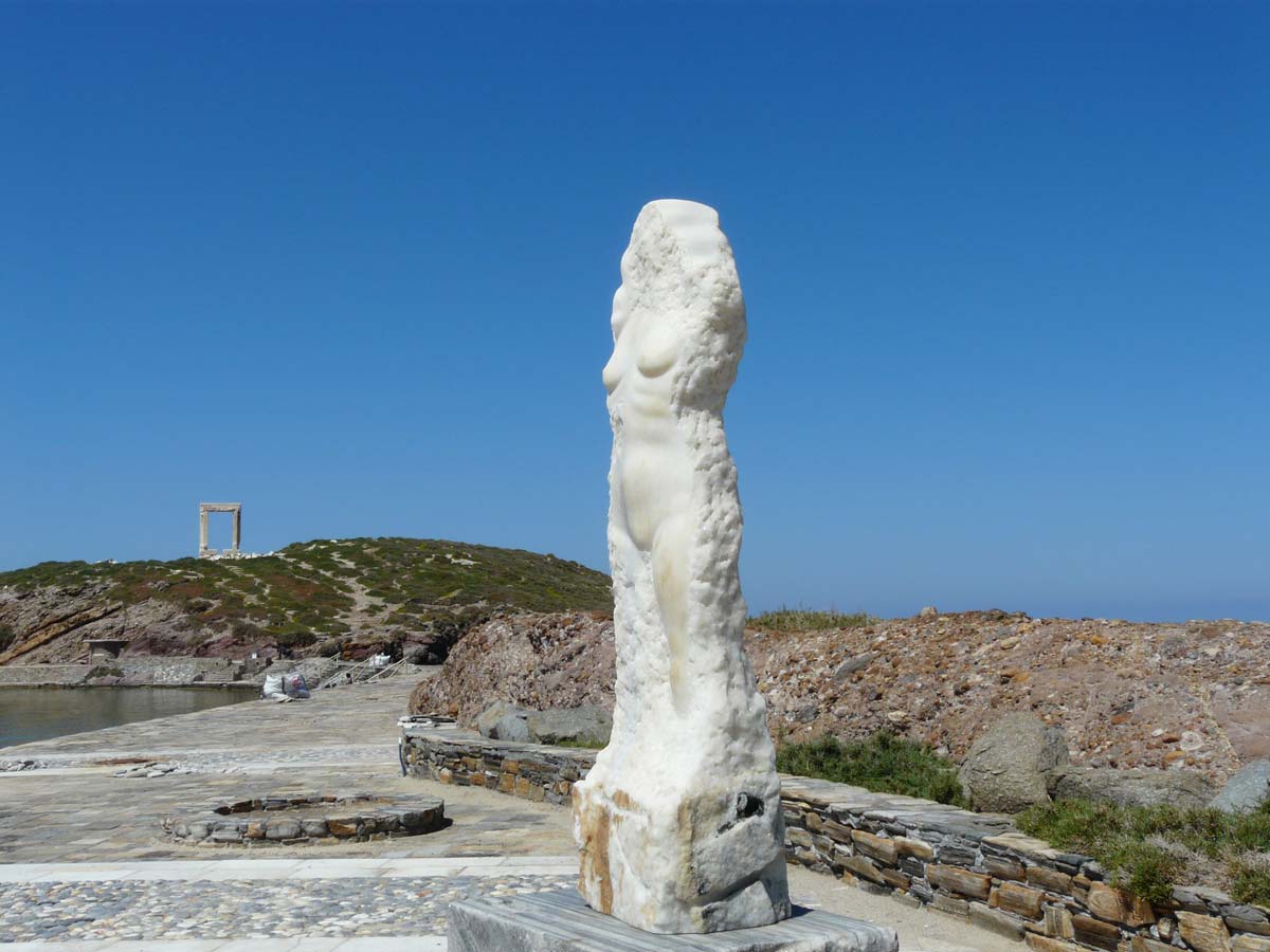 Portara – The Temple of Apollo Delios Naxos Greece
